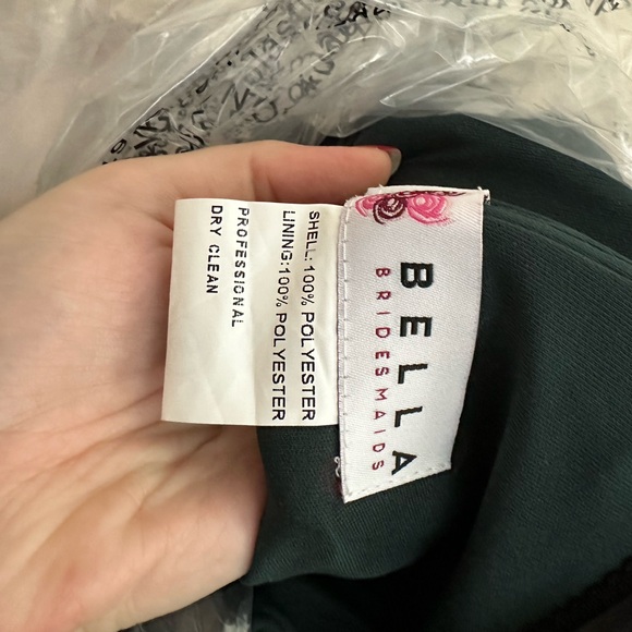 Green strapless formal gown - Picture 4 of 4